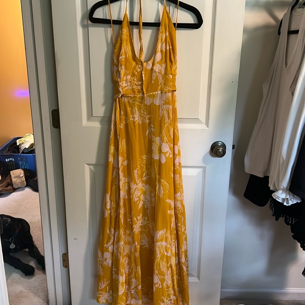 Free People Lillie Printed Maxi Dress